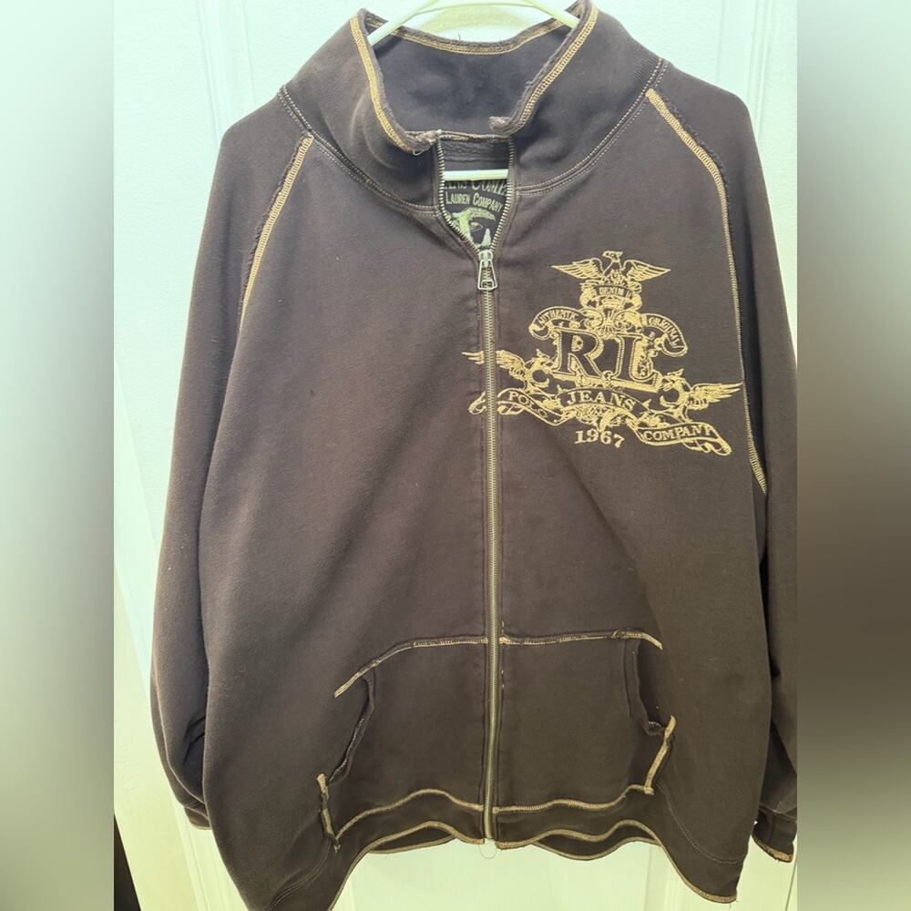 Vintage Y2K Ralph Lauren Polo jacket Sz 2XL Doe